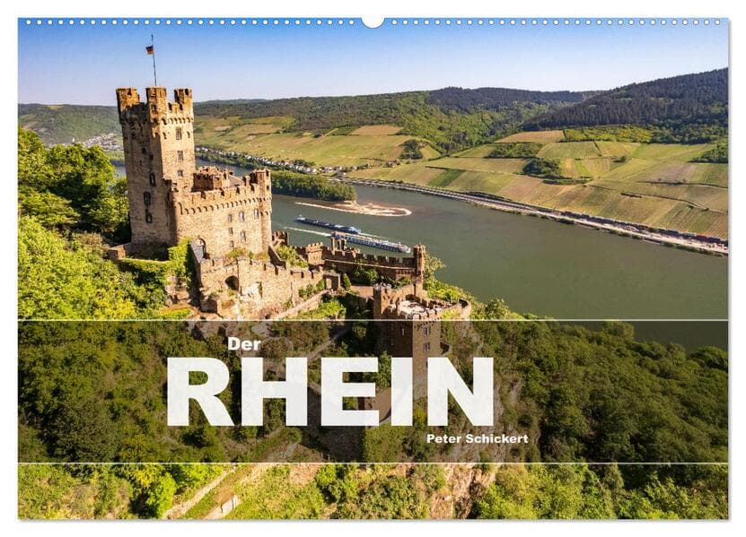 Der Rhein (Wandkalender 2026 DIN A2 quer), CALVENDO Monatskalender