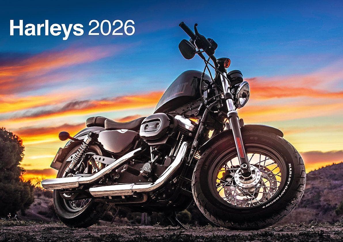 Harleys 2026 - Der Harley Davidson Kalender