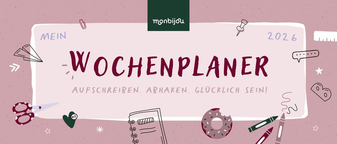 Mein Wochenplaner 2027 - Aufschreiben, abhaken, glücklich sein!