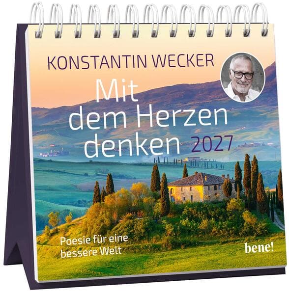 Wochenkalender 2027: Mit dem Herzen denken
