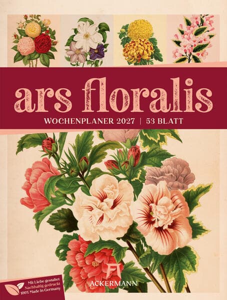 Ars Floralis Wochenplaner Kalender 2027
