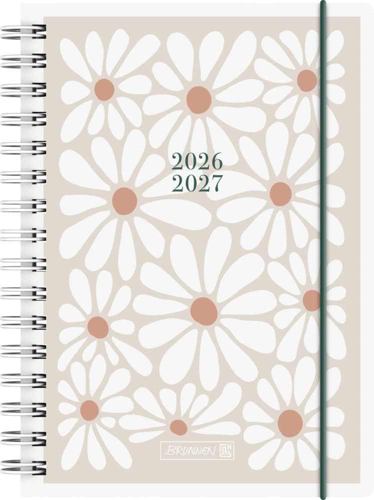 Schülerkalender 2026/2027 "Daisy" | A5, Kunststoff
