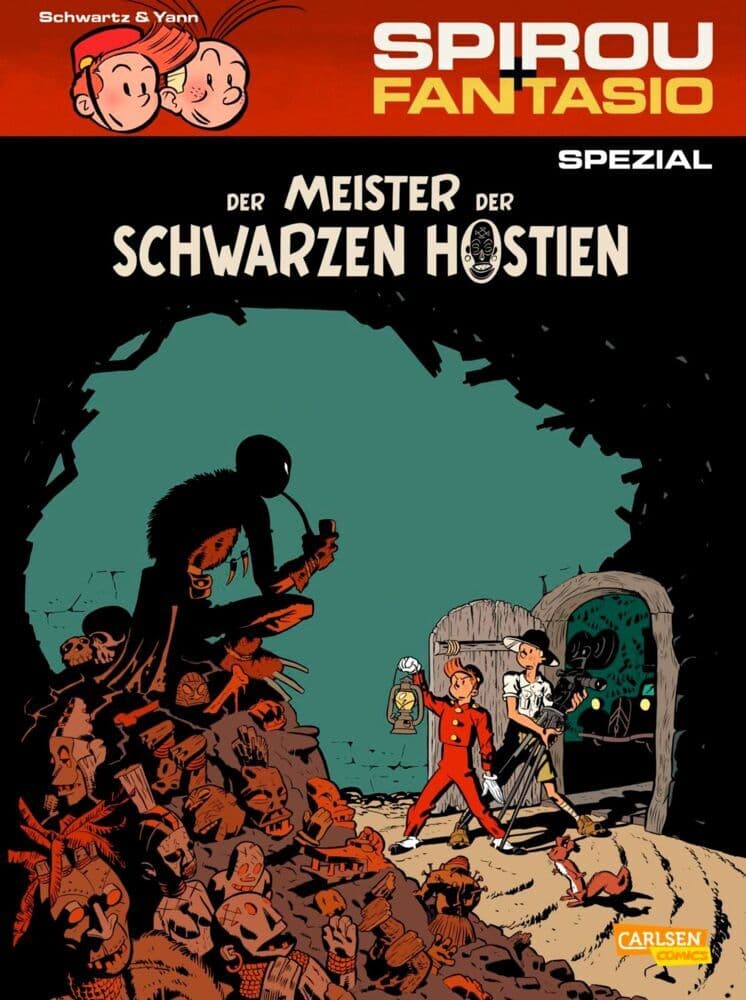 Spirou & Fantasio Spezial 22: Der Meister der schwarzen Hostien: Klassischer Funnystil