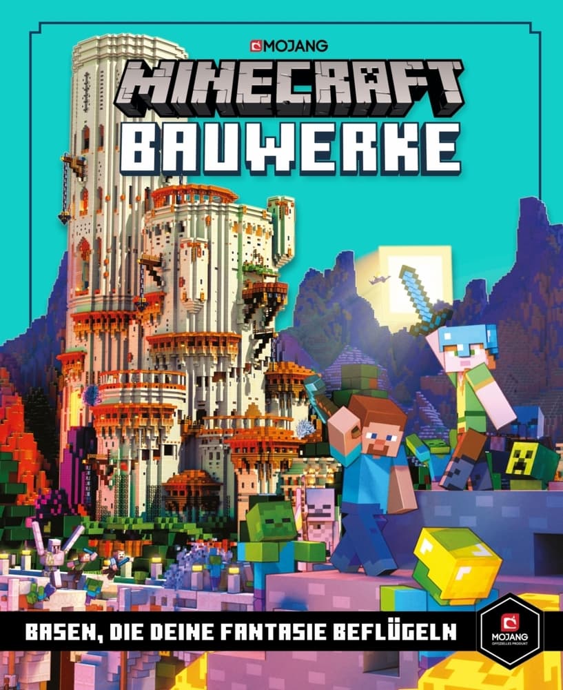 Minecraft Bauwerke. Basen, die deine Fantasie beflügeln: Ein offizielles Minecraft-Buch (Minecraft - Schritt für Schritt)