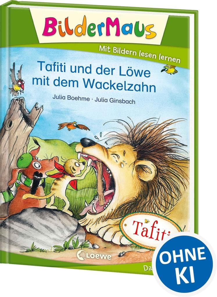 Bildermaus - Tafiti und der Löwe mit dem Wackelzahn: Mit Bildern lesen lernen - Ideal für die Vorschule und Leseanfänger ab 5 Jahre