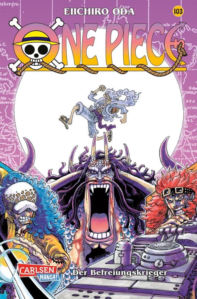 One Piece 103: Action-Manga ab 10 Jahren über Ruffy, die Strohhut-Crew und ihre Suche nach dem größten Schatz der Grand Line