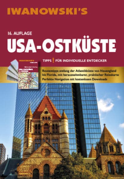 USA Ostküste - Reiseführer von Iwanowski: Individualreiseführer mit Extra-Reisekarte und Karten-Download