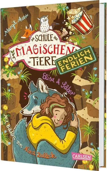 Die Schule der magischen Tiere. Endlich Ferien 9: Elisa und Silber: Fröhliches Kinderbuch ab 8 Jahren über sprechende Tiere