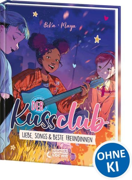 Der Kuss Club (Band 3) - Liebe, Songs & beste Freundinnen: Die Kunst der Liebe - Perfektes Comicbuch für Pre-Teens