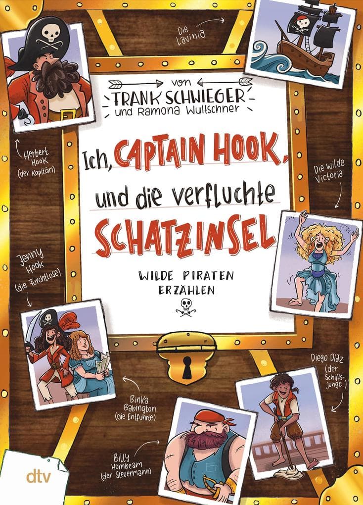 Ich, Captain Hook, und die verfluchte Schatzinsel - Wilde Piraten erzählen: Geschichte witzig und originell erzählt ab 10