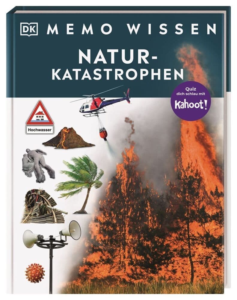 memo Wissen. Naturkatastrophen: Hitze, Stürme, Überschwemmungen. Kompetentes Sachwissen und kahoot-Quizfragen. Für Kinder ab 8 Jahren