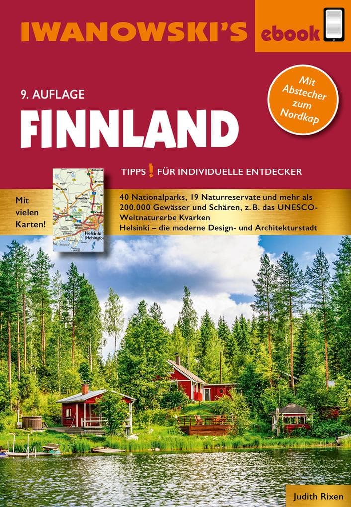 Finnland - Reiseführer von Iwanowski: Individualreiseführer mit Extra-Reisekarte und Karten-Download