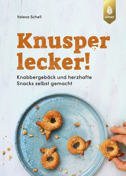 Knusperlecker: Knabbergebäck und herzhafte Snacks selbstgemacht. Delikate Häppchen wie Grissini, Cracker & Co.