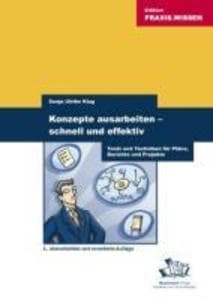 Konzepte ausarbeiten - schnell und effektiv