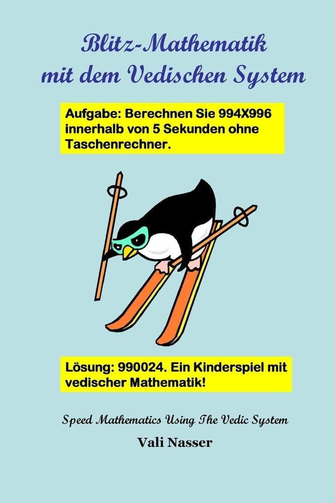 Blitz-Mathematik mit dem Vedischen System