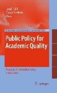 Public Policy for Academic Quality