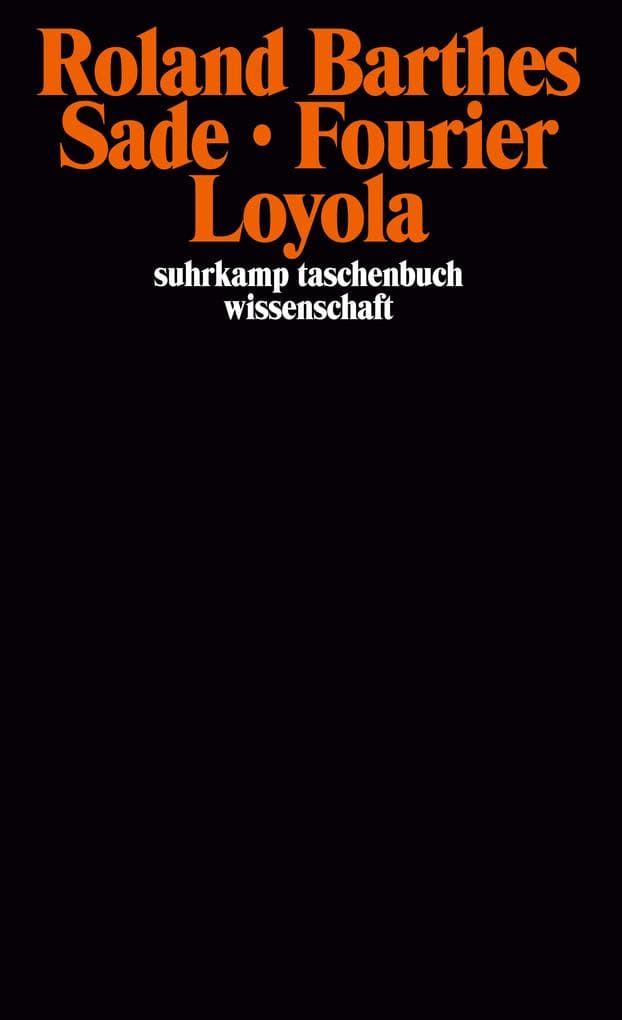 Sade Fourier Loyola