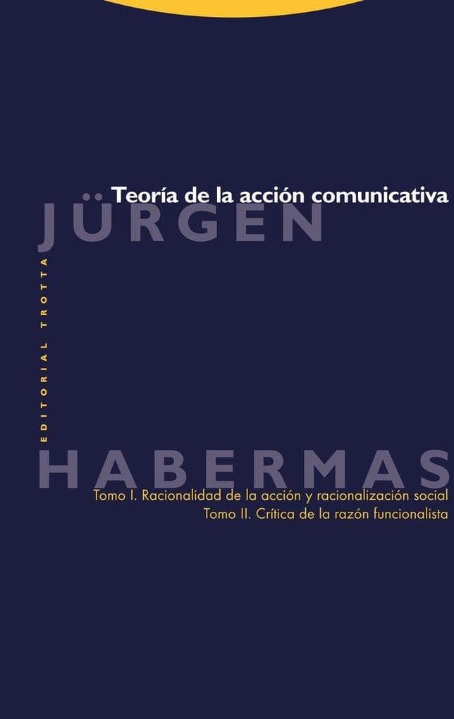 Teoría de la acción comunicativa : Racionalización de la acción y racionalización social ; Crítica de la razón funcionalista
