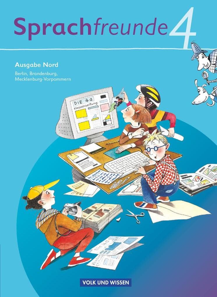 Sprachfreunde 4. Schuljahr. Sprachbuch Ausgabe Nord