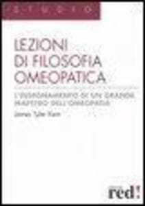 Lezioni di filosofia omeopatica