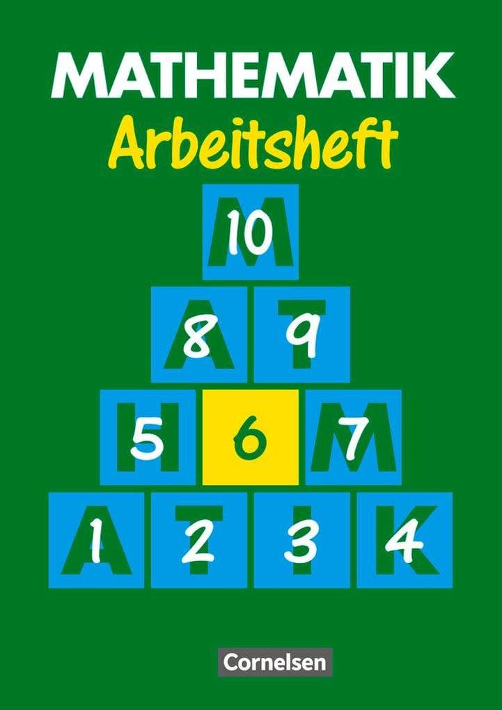 Mathematik 6. Arbeitsheft. Neue Ausgabe für Sonderschulen
