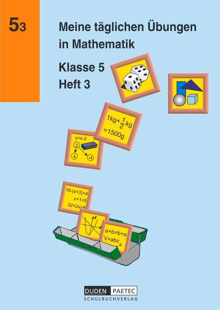 Meine täglichen Übungen in Mathematik Klasse 5 Heft 3