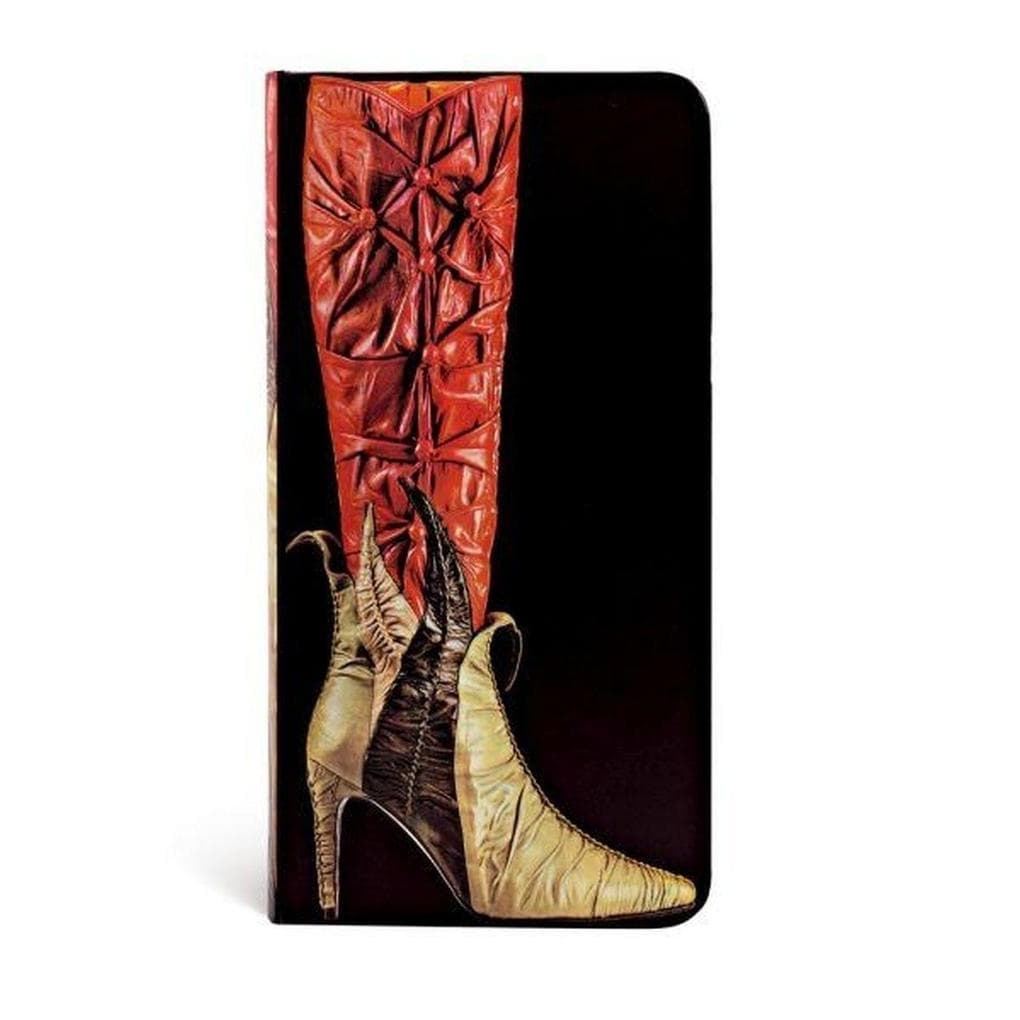 Temptress (Fabulous Footwear) Slim Lined Hardcover Journal (Elastic Band Closure)