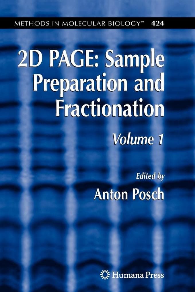 2D Page: Sample Preparation and Fractionation