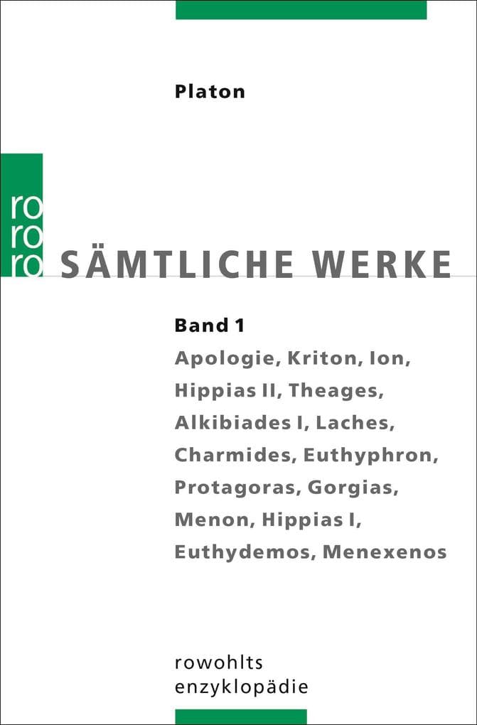 Sämtliche Werke 01