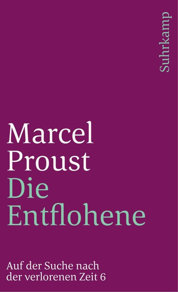 Auf der Suche nach der verlorenen Zeit. Zehn Bände in Kassette im suhrkamp taschenbuch