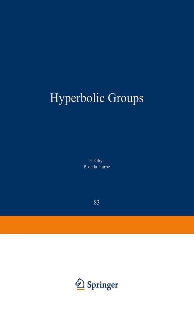 Sur les Groupes Hyperboliques d'après Mikhael Gromov
