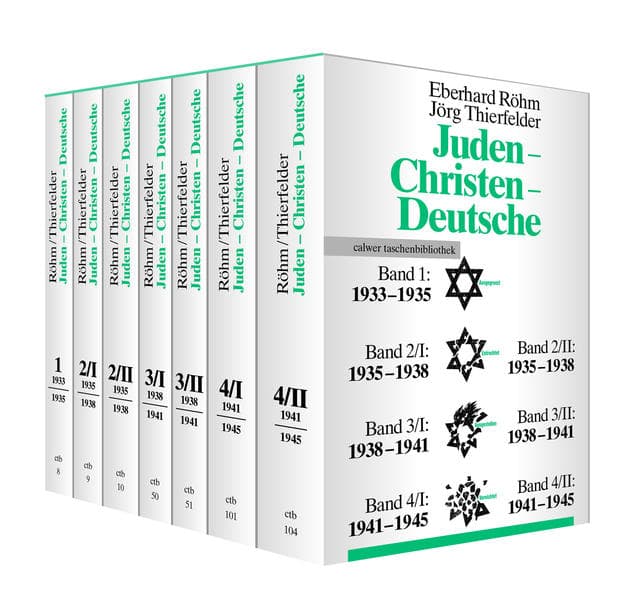 Kombi-Paket: Juden-Christen-Deutsche 99 im Schuber