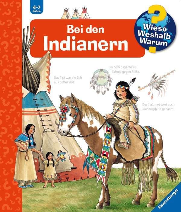 Wieso? Weshalb? Warum?, Band 18: Bei den Indianern