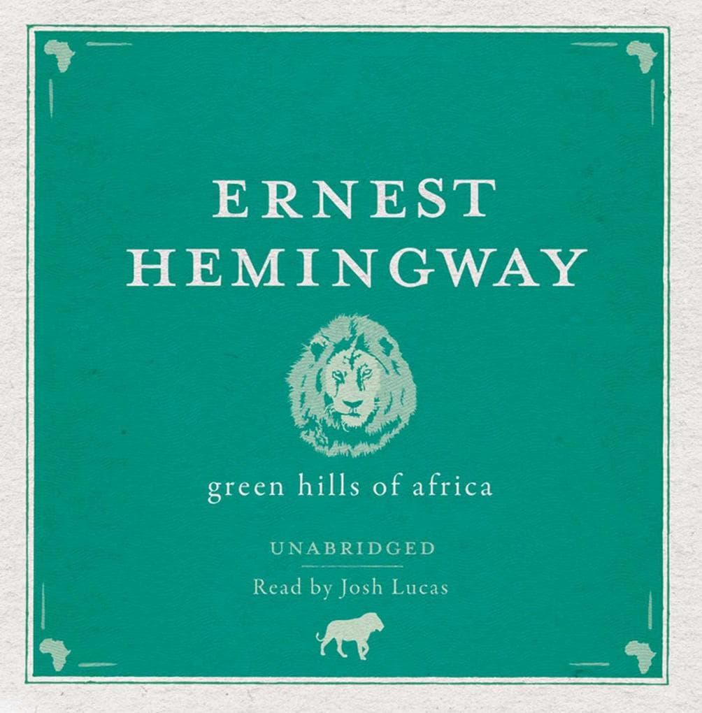 Green Hills of Africa Audio CD