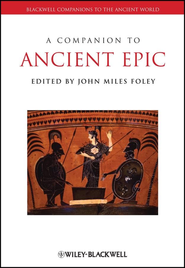 A Companion to Ancient Epic
