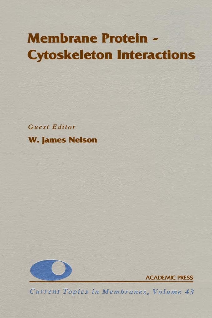 Membrane Protein-Cytoskeleton Interactions