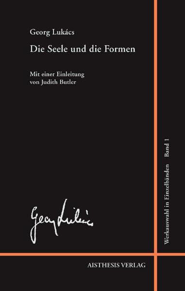 Werkauswahl in Einzelbänden 1. Die Seele und die Formen