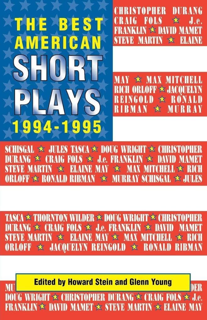 Best American Short Plays 1994-1995