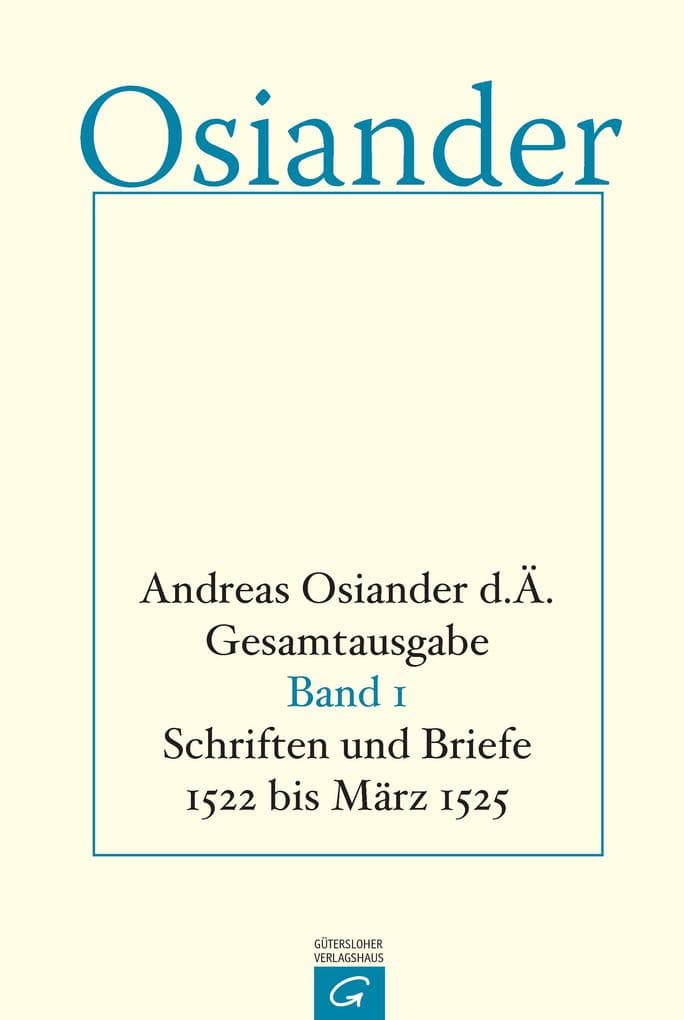 Schriften und Briefe 1522 bis März 1525