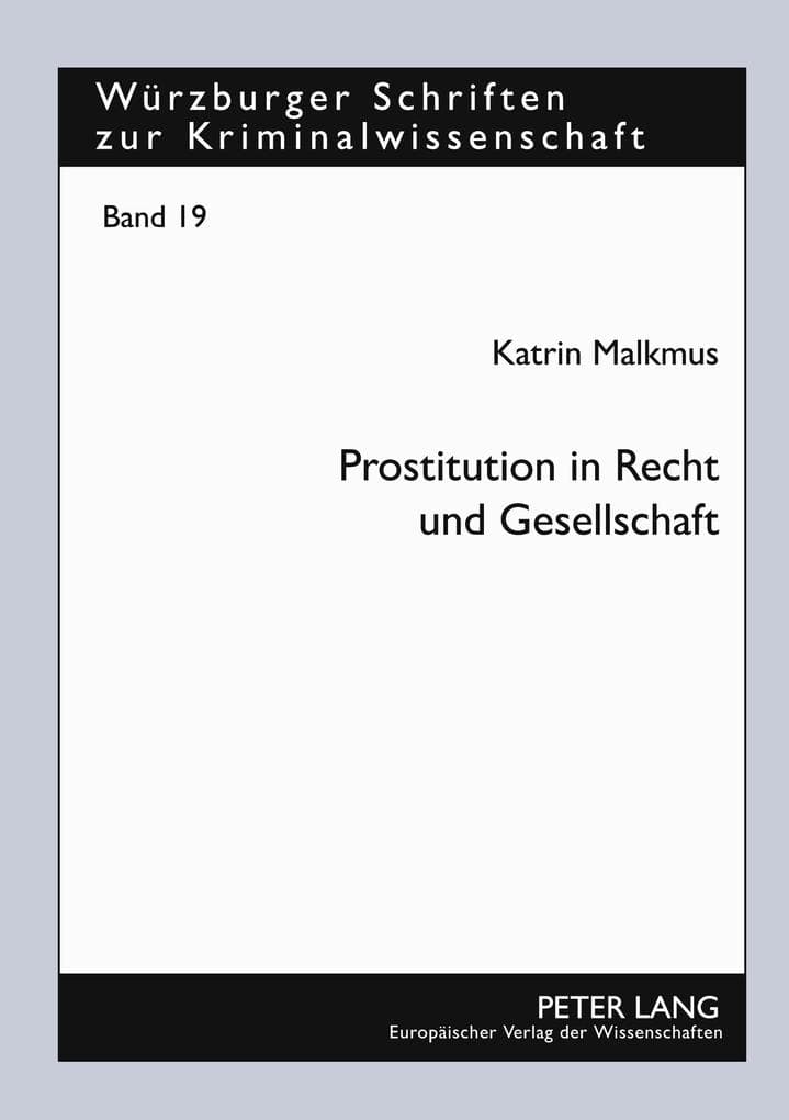 Prostitution in Recht und Gesellschaft