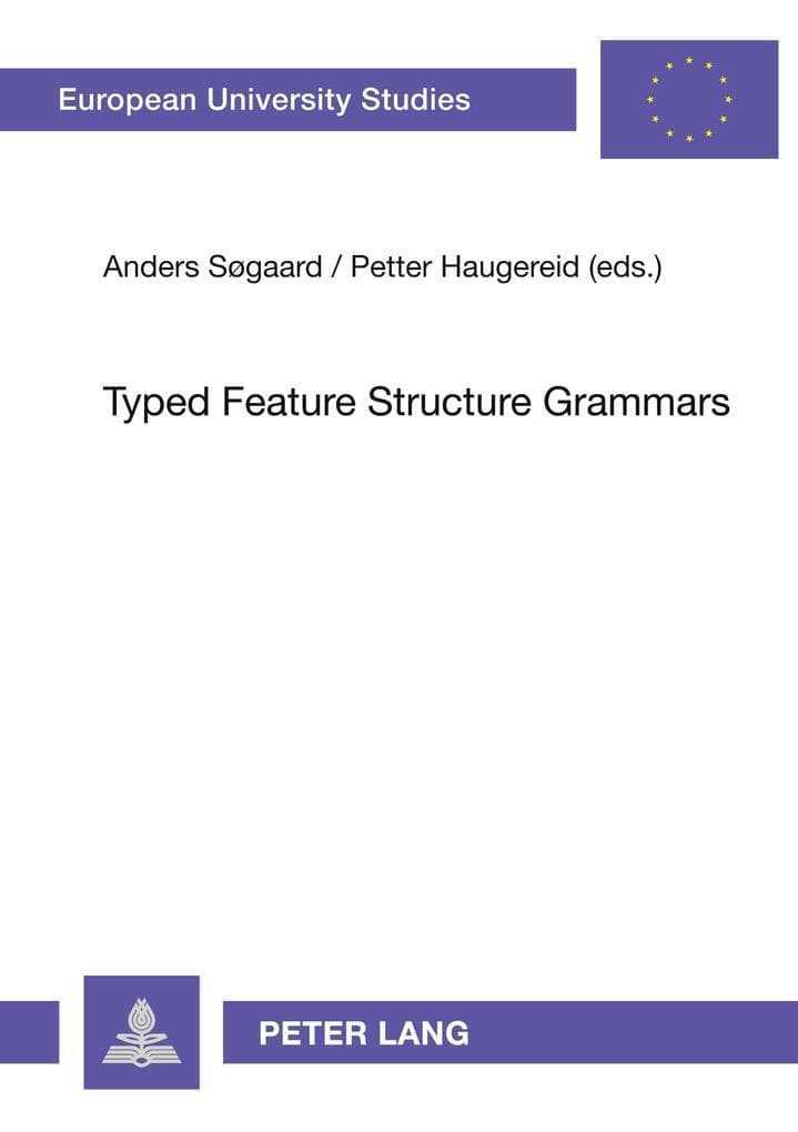 Typed Feature Structure Grammars