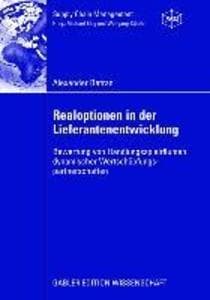 Realoptionen in der Lieferantenentwicklung