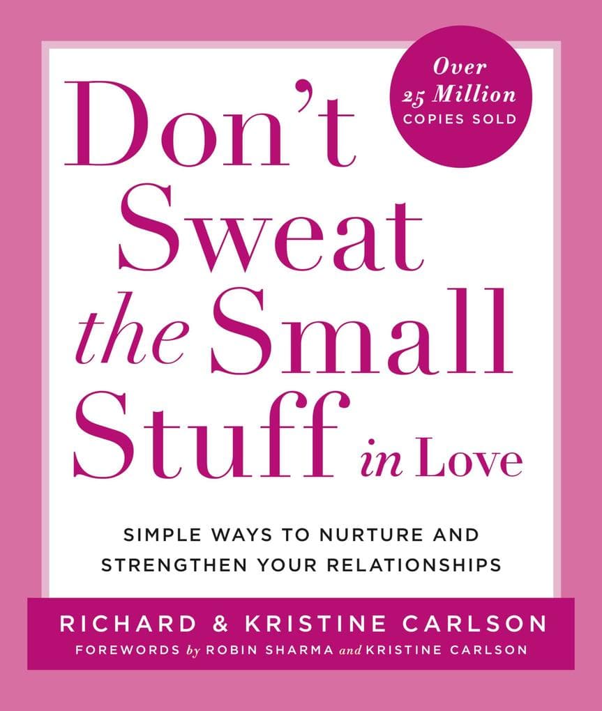 Don't Sweat the Small Stuff