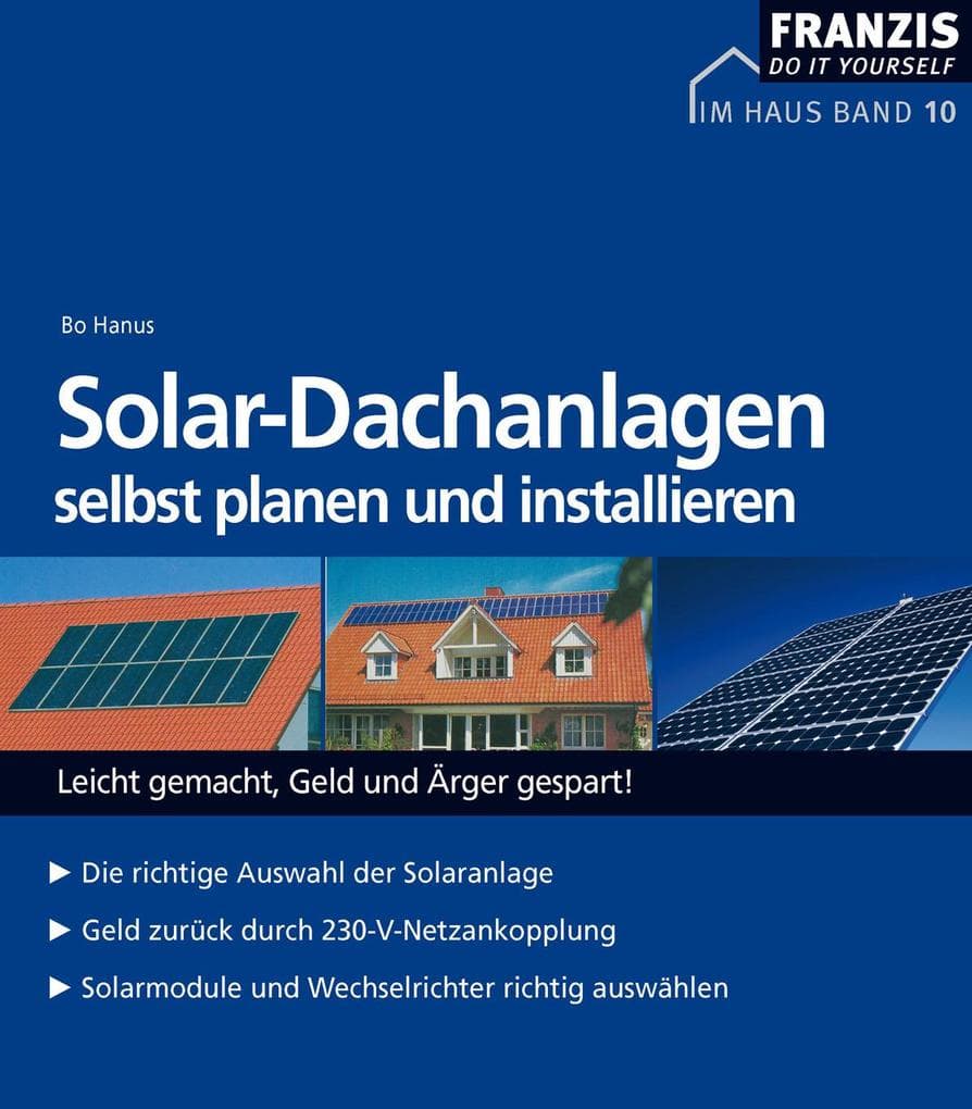 Solar-Dachanlagen selbst planen und installieren