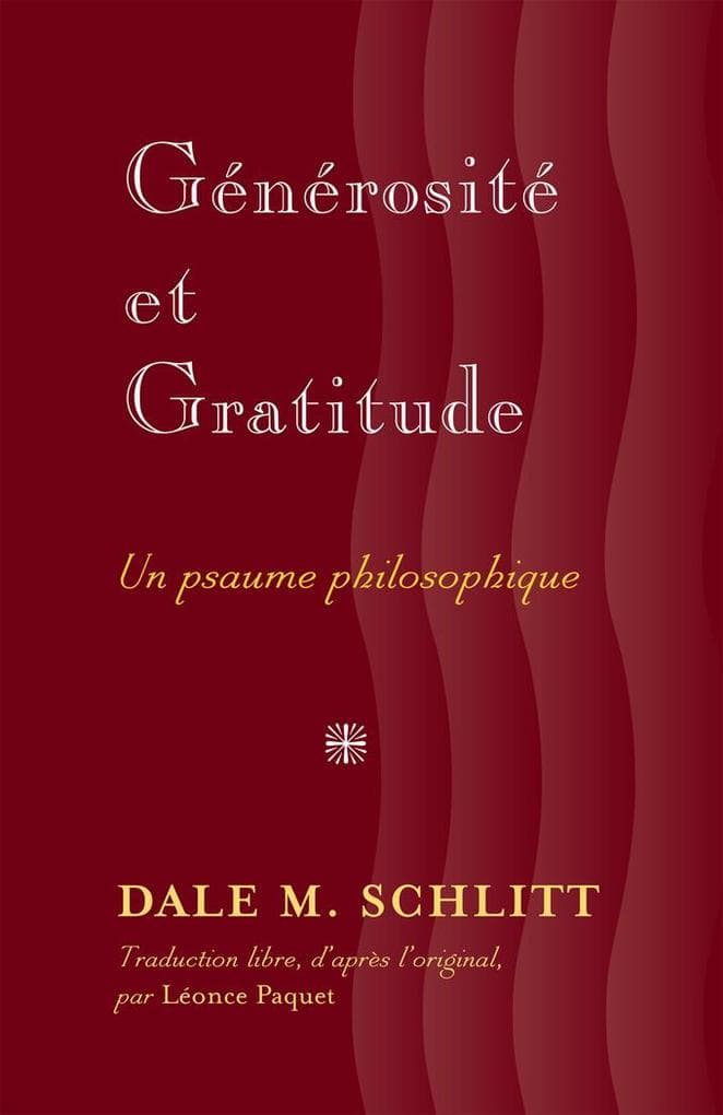 Générosité et Gratitude