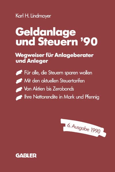 Geldanlage und Steuern 90