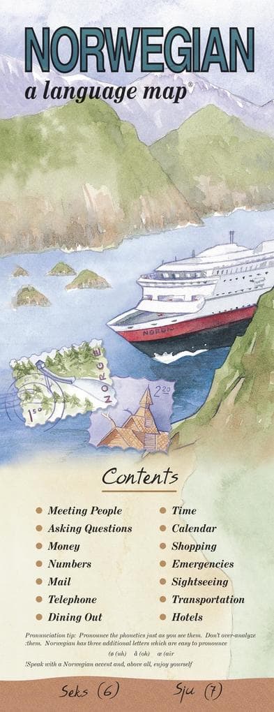 Norwegian a Language Map