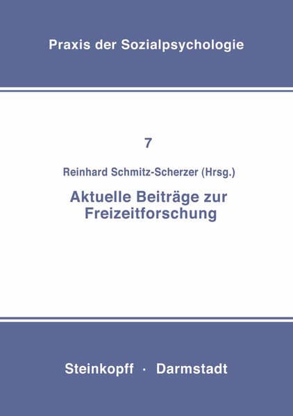 Aktuelle Beiträge zur Freizeitforschung
