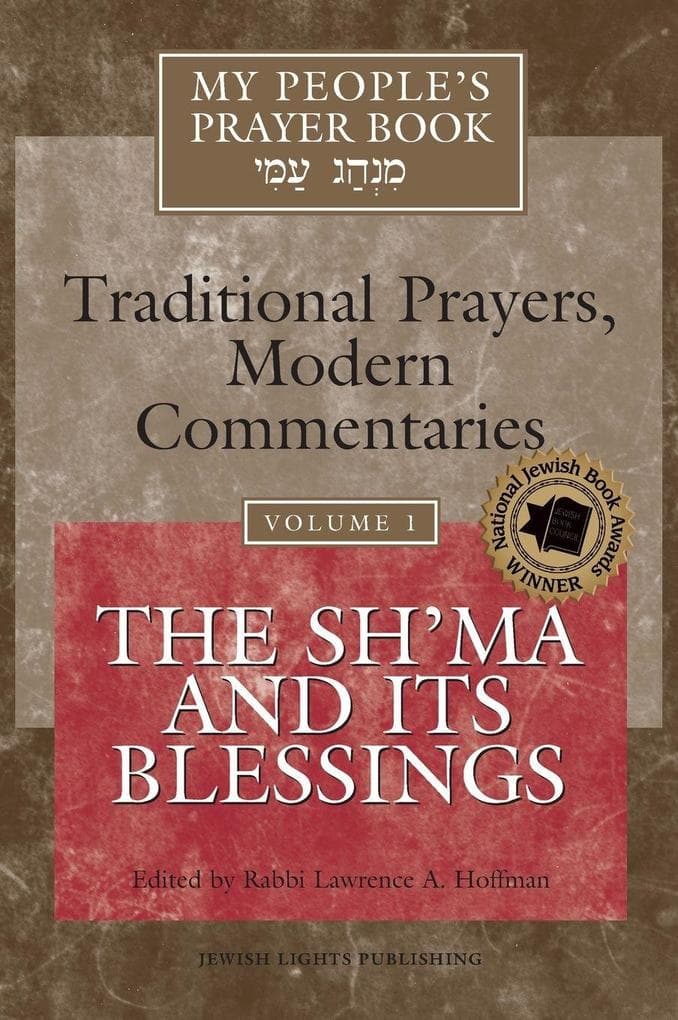 My People's Prayer Book Vol 1