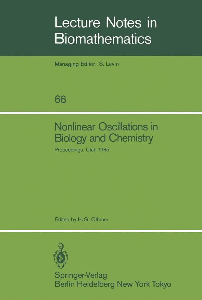Nonlinear Oscillations in Biology and Chemistry